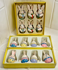 Lot of 14 - VTG Midwest Importers Easter Bunny Ornaments Rabbits Cute Spring picture