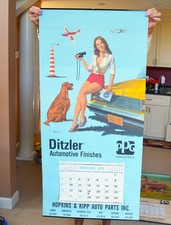 1979 Ditzler Pin Up Calendar 45