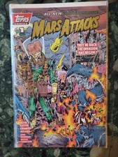Mars Attacks Comic Gold Foil Signed And Numbered picture