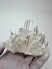 Top Quality Large Clear Arkansas Quartz Crystal Cluster picture