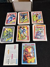 1990: Marvel Universe Series 1 Trading Cards: COMPLETE BASE SET, #1-162 Stan Lee picture
