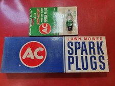 8 Vintage AC LM 46B Fire Glow Spark Plugs NOS Glows as you Mow picture