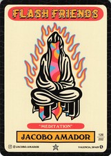 Jacobo Amador Meditation Tattoo Crocodile Jacksons Flash Friends Card Spain picture