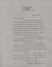 WILLIAM ROSE BENET - TYPED LETTER SIGNED 03/18/1941 picture
