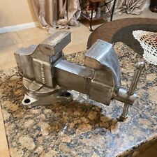 Vintage 195O's COLUMBIAN  No.603 Machinist Vise,With Swivel Base,3'' Jaw,26 Lbs picture