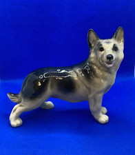 Vintage Coopercraft Bone China Alsation/ German Shepherd Dog Ornament/ Figurine picture