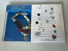 Christ’s Story Bracelet Beaded Roman, Inc. SZ 5 - 5-1/2 HIS LIFE Jesus Story picture
