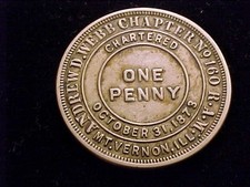 Mount Vernon, Illinois Masonic Penny picture