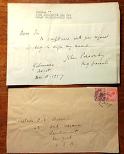 Major General Sir John Ponsonby (1866-1953) Signed & Inscribed Note picture