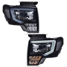 PIT66 LED DRL Headlights Assembly Fit 2009-2014 Ford F150 faros delanteros | ... picture