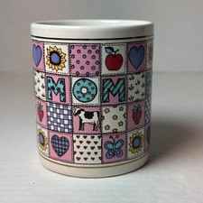 Vintage J.i.i country Cottage Patchwork Mom Coffee mug picture