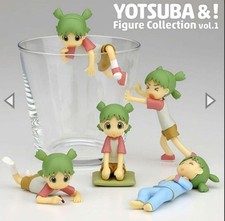 Yotsuba& Figure Collection Vol. 1 Complete Set of 5 Types From Japan picture