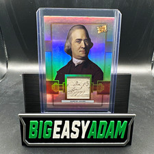 2026 Pieces of the Past Samuel Adams Relic #396 picture