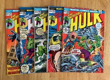 Run of *5* 1972 INCREDIBLE HULK #163-167 (4 VF-, 1 VF) Super Bright & Colorful picture