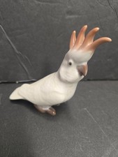 Vintage Bing & Grondahl B&G 21785 Cockatoo Bird Porcelain Figurine Denmark picture