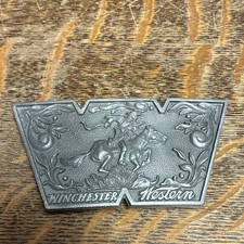 Winchester Western Limited Edition Proof Series Belt Buckle Olin Corp 1977 picture