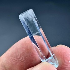 17 CT  Terminated Natural Top Quality Aquamarine Crystal From Skardu Pakistan picture