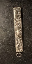 925 Sterling Silver Needle Case With Pendant Loop - 3 Inch picture