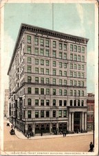 1917 Industrial Trust Company Building Providence RI Postcard picture