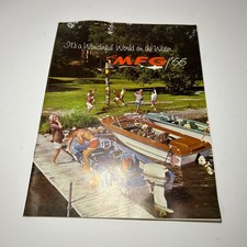 1966 MFG Boat Catalog Brochure Carousel Seacruiser Original Retro PA Catalog picture