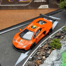 King Model Lamborghini Aventador LP700 Jagermeister 1/64 Diecast Model Car picture