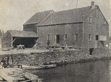 1905 Kirby’s Mill An Old Landmark In Port Chester Rye NY Postcard  picture