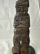 VTG Carved Tropical Hardwood figure of 