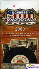 2009 Donruss Americana Factory Sealed Blaster Box-Autograph/Memorabilia picture