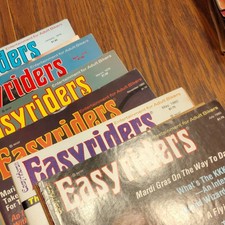 Vintage Easyriders Magazine Lot 6 Issues Jan/Mar/Apr 1979 May/Jul/Nov 1980 picture