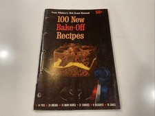 VINTAGE Pillsbury’s 16th Grand National 100 New Bake-off Recipes1965 picture