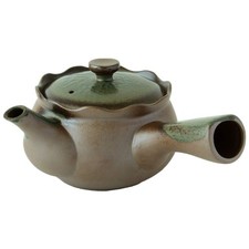 Modern Banko Ware Kyusu 360ml Oribe Green picture