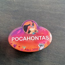 Disney Mystery Pin - Seasonal Nametags Pocahontas - Limited Edition picture