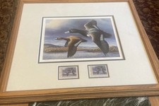 1996 Vermont Duck Stamp Print Migratory Waterfowl Signed #205/975 Reed Prescott picture