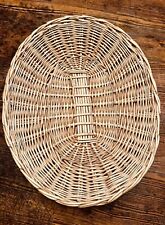 Large Rattan Platter Basket 20” x 16” picture