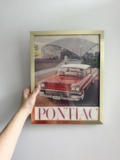 Vintage 1959 Pontiac Advert Framed picture