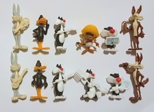 LOONEY TUNES 1991 VINTAGE KINDER SURPRISE FIGURES SET WB FIGURINES COLLECTIBLES picture