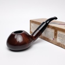 Mr. Brog No. 48 Chochla Pear Wood Pipe - Open Box, Lightly Used, Handcrafted picture