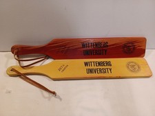 Wittenberg University Wooden Paddles Fraternity Sorority Zeta Beta picture