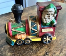 Vintage Ceramic Santa Express Train Planter Inarco · 1960s · Japan. picture
