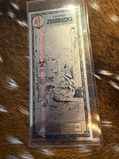 Zombucks Zombucks KillerKranna Limited Edition 2027 1/1000 silver note picture