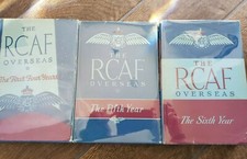 The  RCAF Overseas - Three Volumes The First Four Years Fifth Sixth LOT 1940's picture