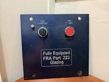 Authentic Amtrak AEM-7 Control Panel FRA Part 223 From Locomotive Railroad picture