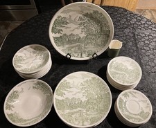 Taylor Smith & Taylor Yorkshire Green Botanical Country Side Dinnerware picture