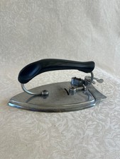 Vintage Durabuilt Folding Travel Iron Winsted HDW MFG Co AC-DC No Cord Portable picture