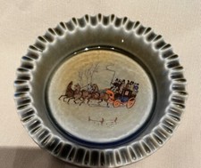 Vintage Wade Co Irish Pottery Porcelain Ashtray Pin Dish Ireland Green picture