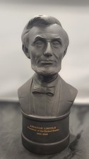 Vintage Wedgwood Abraham Lincoln Bust - Basalt - US Presidents #1086 picture