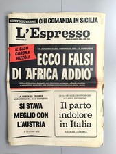 L'ESPRESSO 14 AUGUST 1966 DEATH BUD POWELL-PRIENE-MARISA MELL-RAQUEL WELCH picture