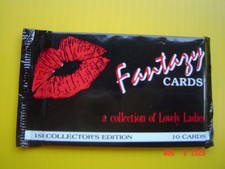 Fantasy Trading Cards, 1st Collectors Edition, 1 SEALED PACK of 10 cards picture