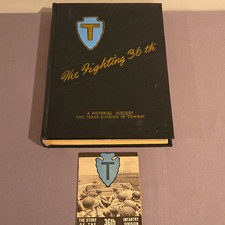 The Fighting 36th Texas Division WWII Pictorial History Hardcover Book, US picture