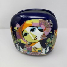 VTG  Rosenthal Bjorn Wiinblad 1001 Nights Studio-Linie Blue Pillow Vase Germany picture